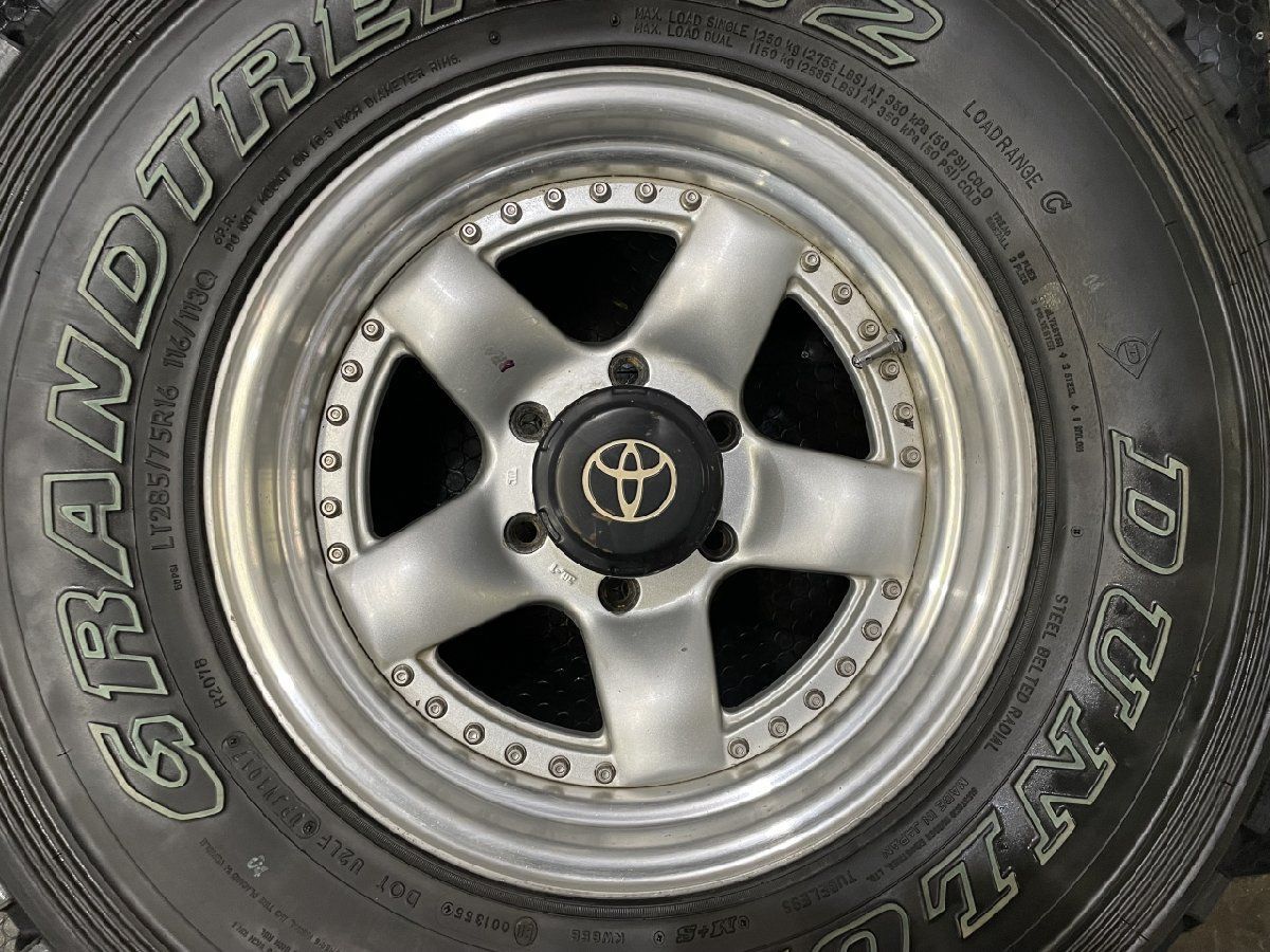 DUNLOP GRANDTREK MT2 LT285/75R16】夏タイヤ【ブラッドレー IX 16 