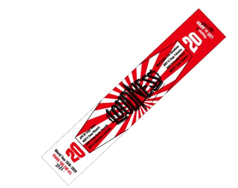 LOUDNESSツアータオル 豊富な，大人気 LOUDNESS（ラウドネス） World Tour 2019-2020