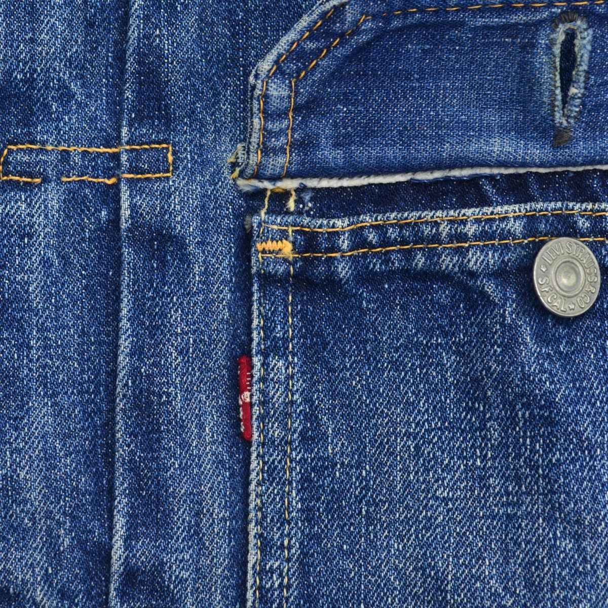 LEVIS】50s～ 507XX 両面タブ 2nd セカンドデニムジャケット - メルカリ