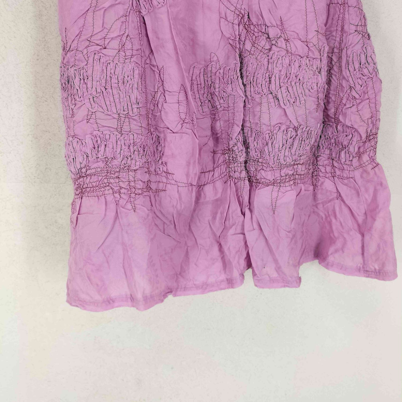 ハートイッセイミヤケ Haat ISSEY MIYAKE ステッチデザインスカート レディース 2 GULLKHAN_COM