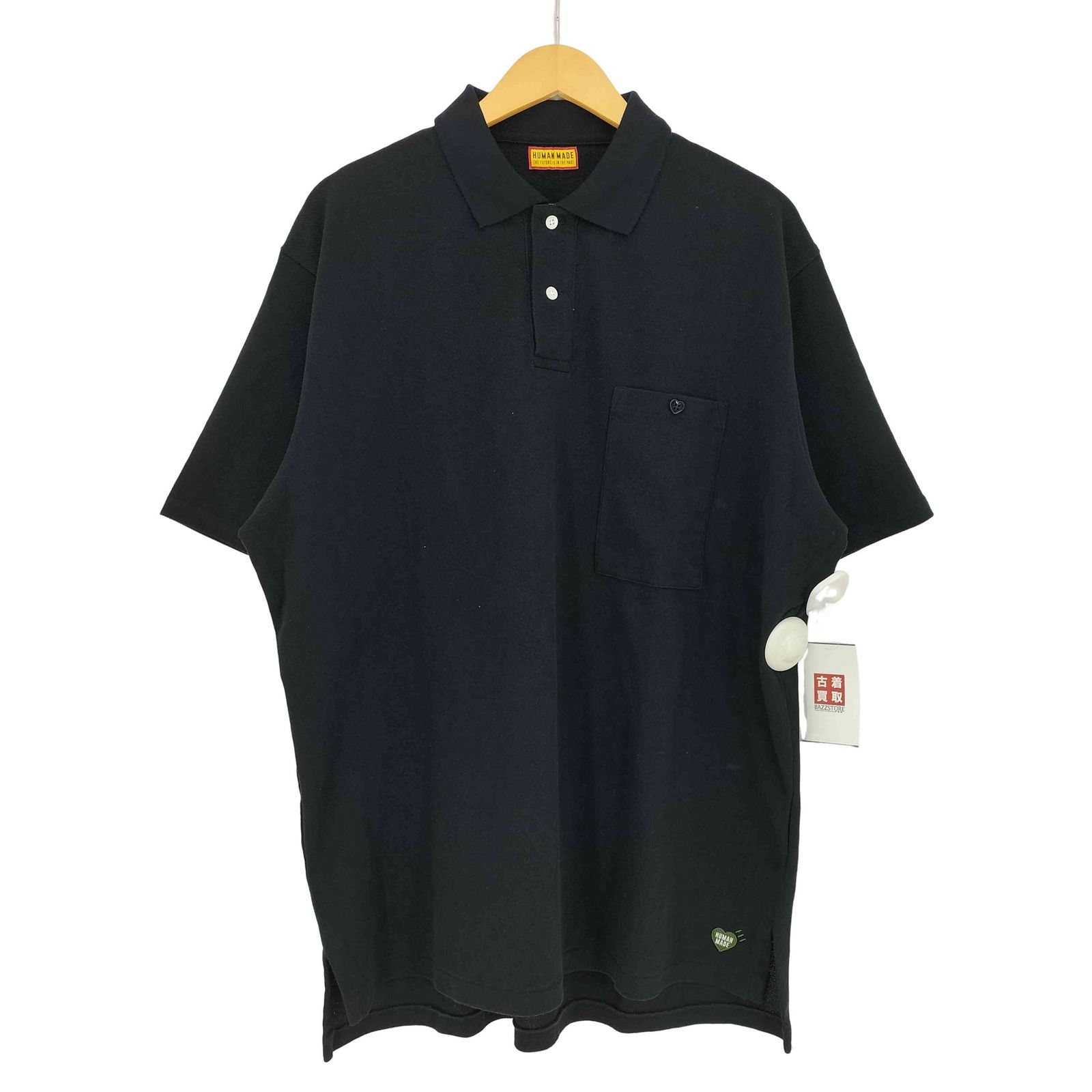 ヒューマンメイド HUMAN MADE BIG POLO SHIRT メンズ JPN XL