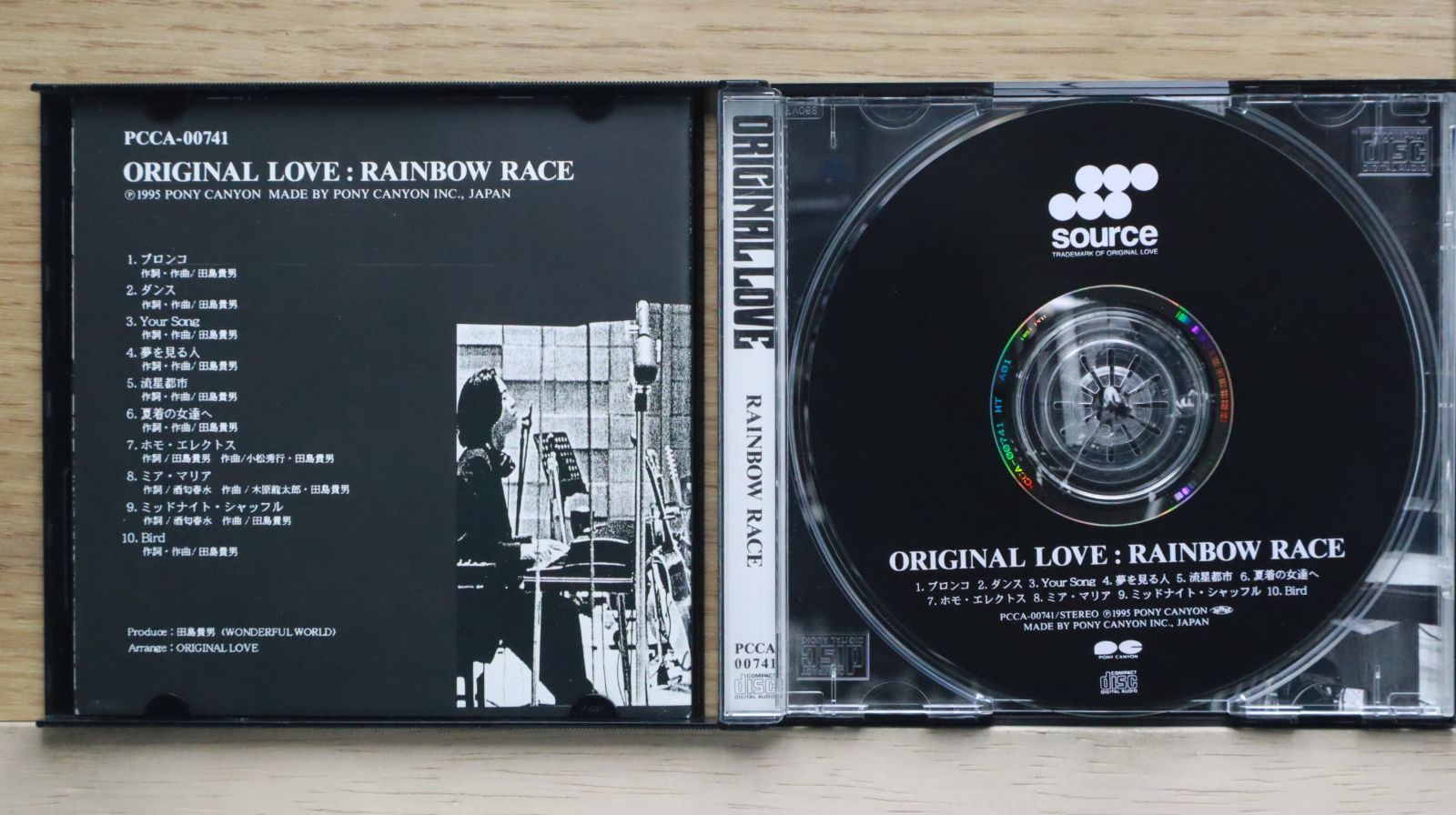 国内盤CD☆オリジナル・ラヴ/ORIGINAL LOVE□ RAINBOW RACE 【PCCA00741/4988013590939】L04175  - メルカリ