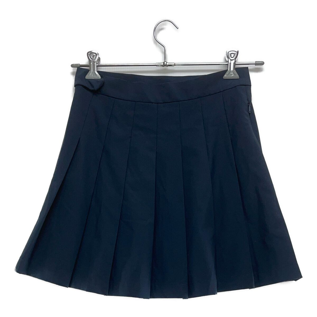 美品♡J.LINDEBERG ネイビー プリーツスカート 中古 レディース ジェイリンドバーグ J.LINDEBERG スカート M