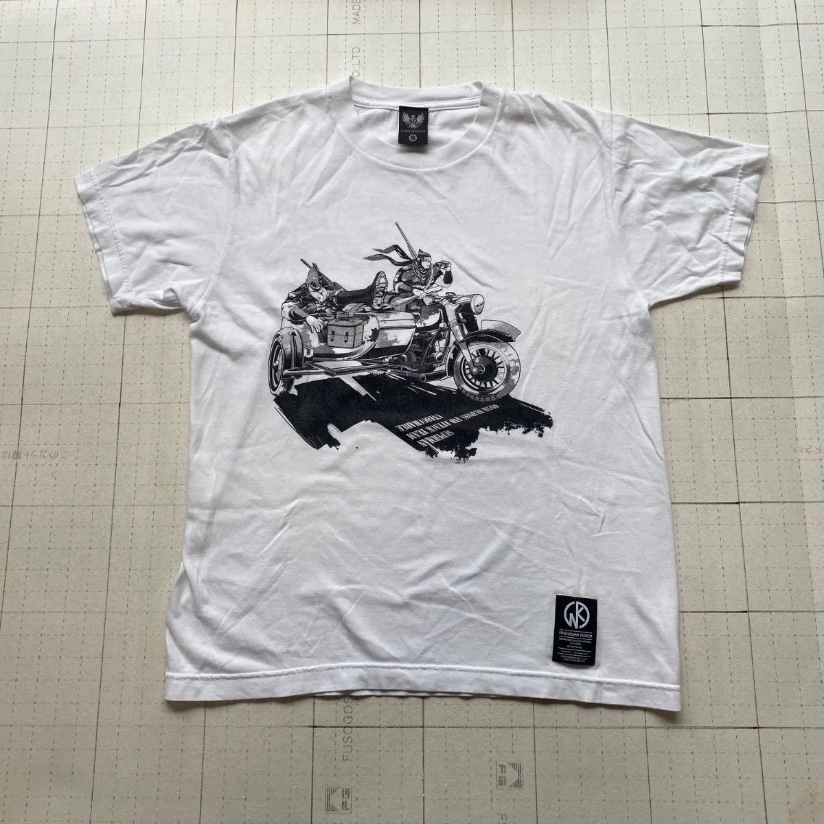 ト2507-⑥-4925 キン肉マン 超人血盟軍Tシャツ ソルジャー&ザ 