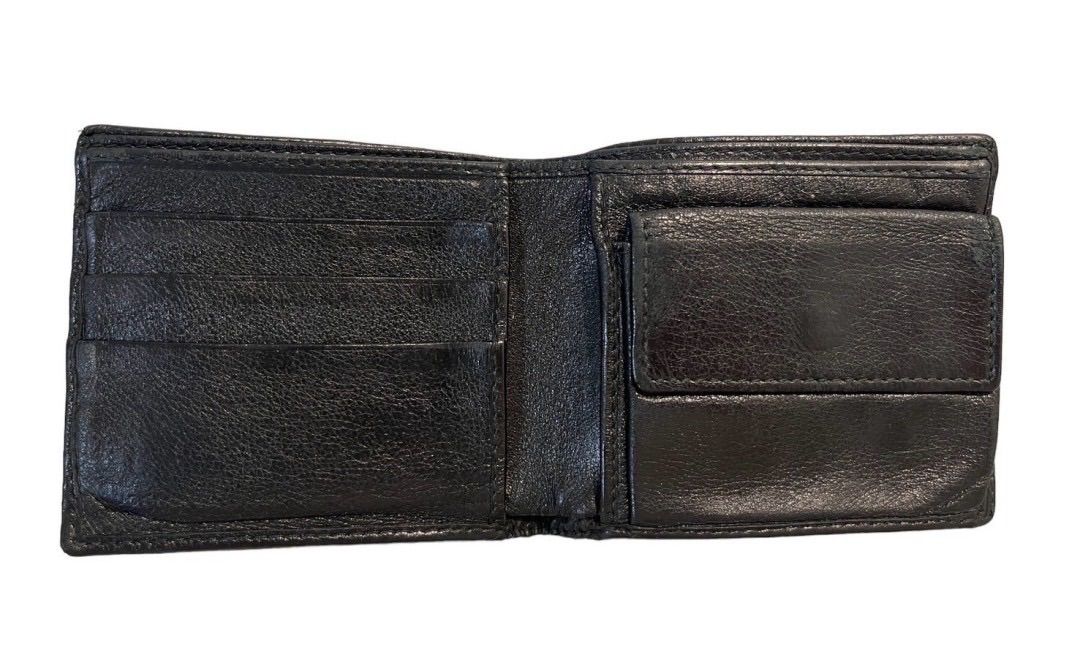 GUCCI GGキャンバス　折りたたみ財布　ブラック GG GUCCI グッチ 143384 GGキャンバス 二つ折り財布 ブラック