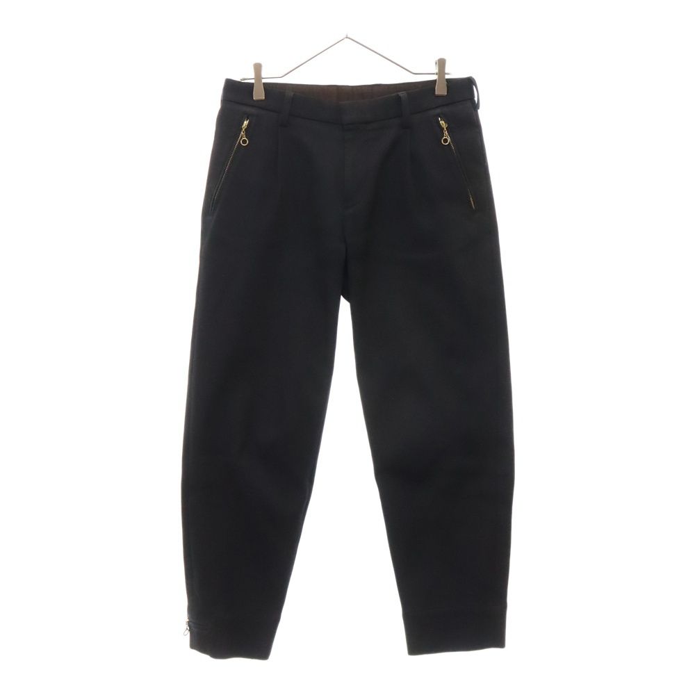 kolor カラー　20aw C/Nクロス TAPERED TROUSERS