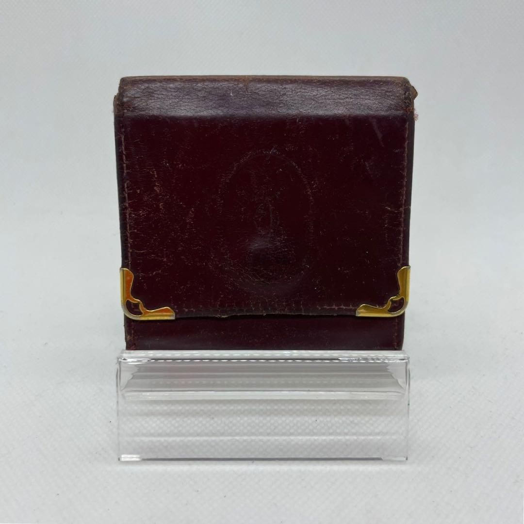 美品】Cartier カルティエ マストライン コインケース コンパクト財布