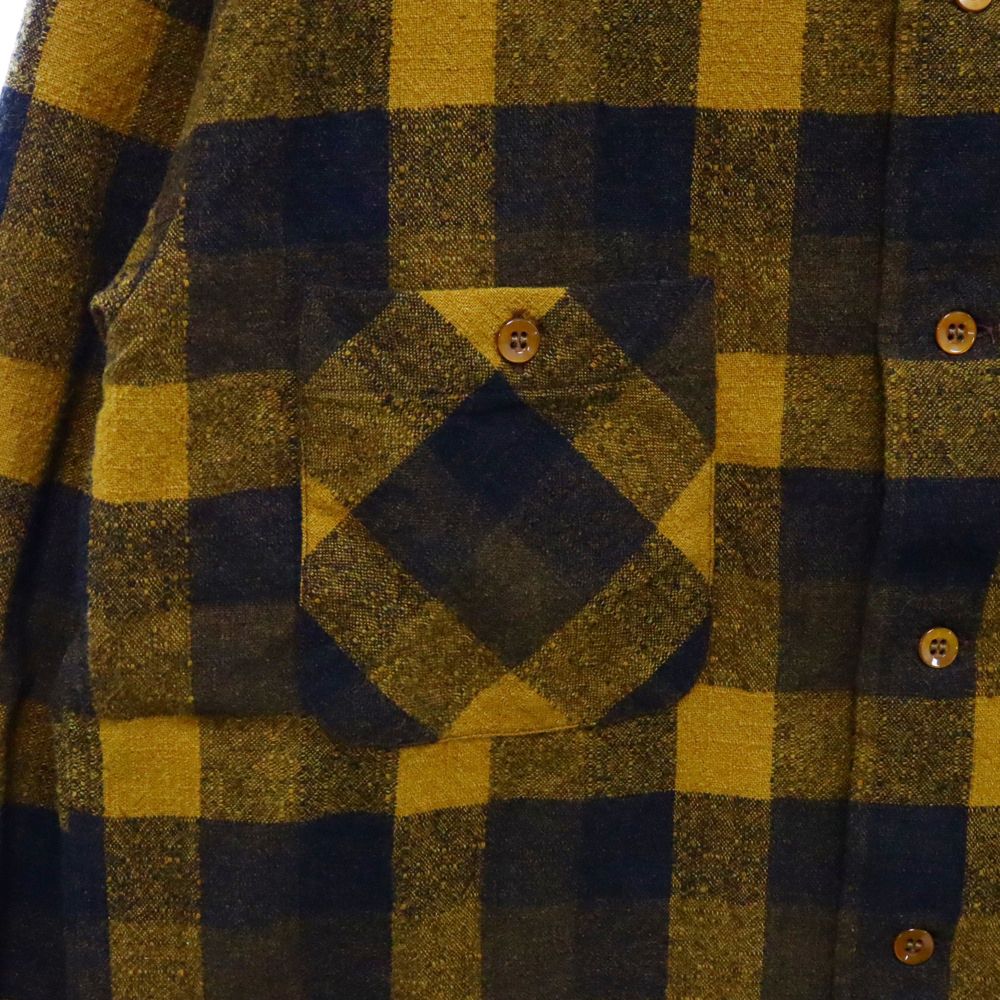 TENDERLOIN (テンダーロイン) バッファロー チェック ウール長袖シャツ