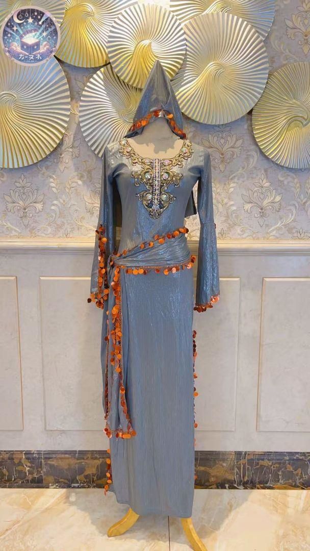 ♥ ベリーダンス衣装サイーディ サーディドレス ピンク オーダーメイドSalalah