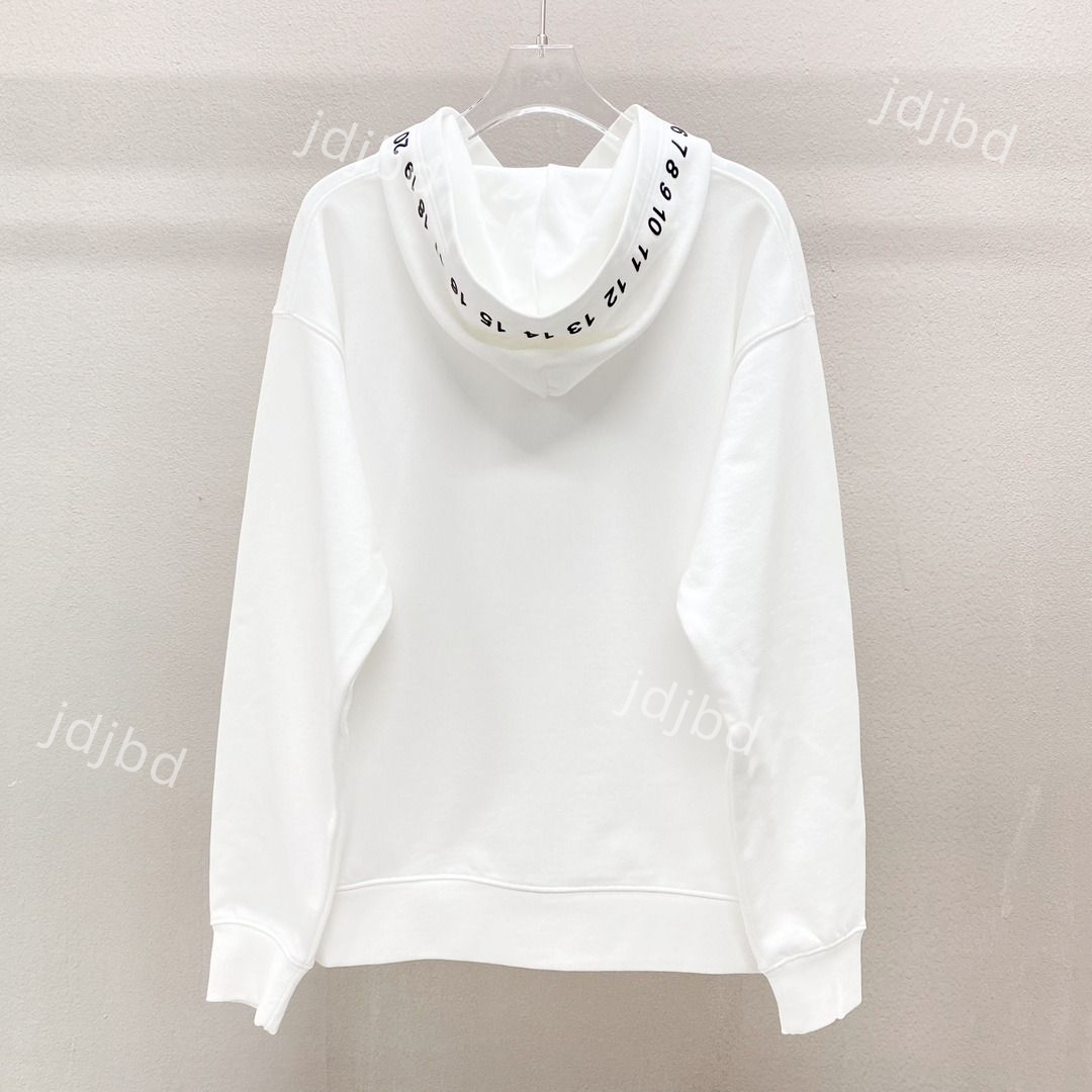 ❣️新品Maison Margiela メゾンマルジェラ 長袖 Ｔシャツ フード付き WHITE 秋 冬     男女兼用