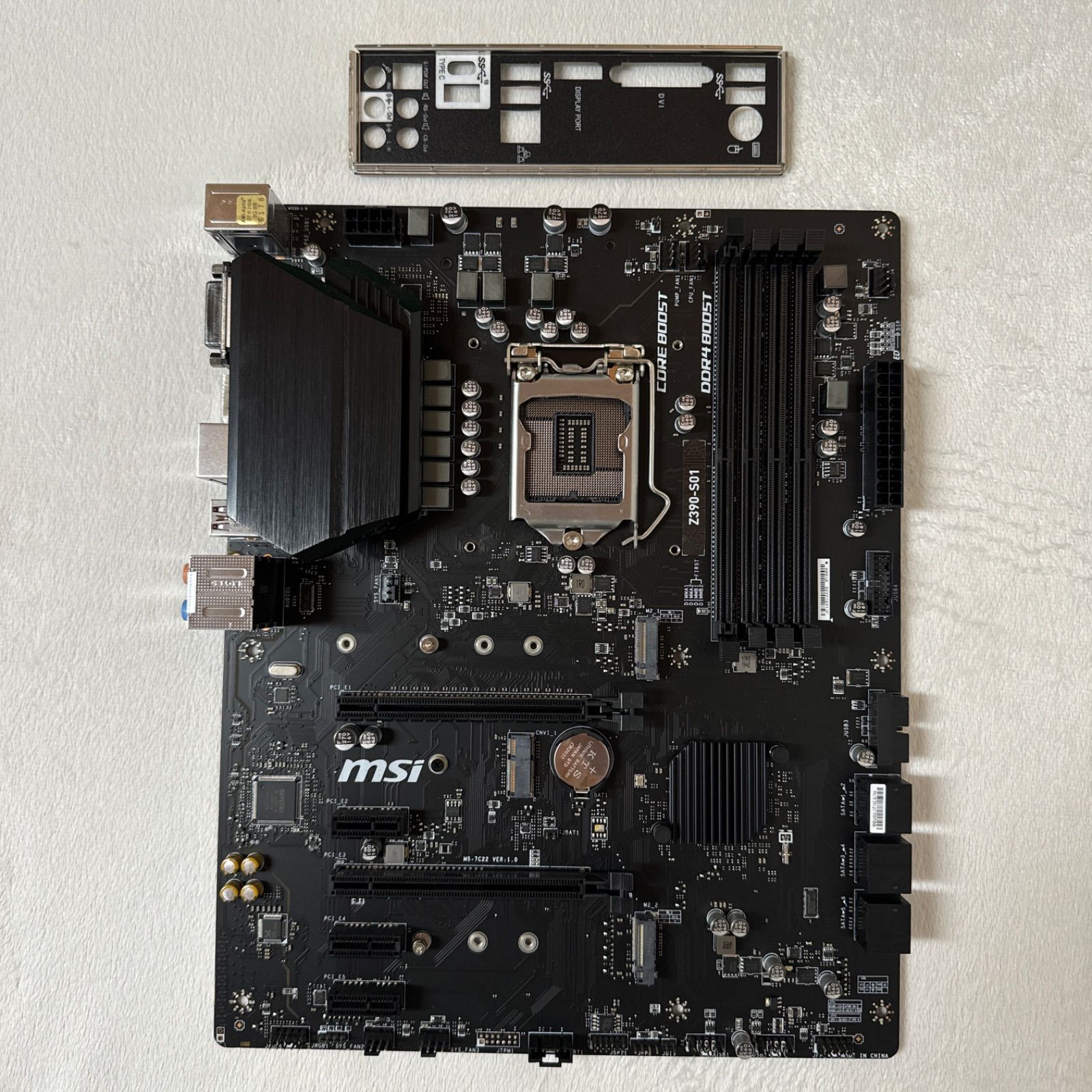 MSI Z390-S01 LGA1151 マザーボード 第8世代 第9世代 - メルカリ