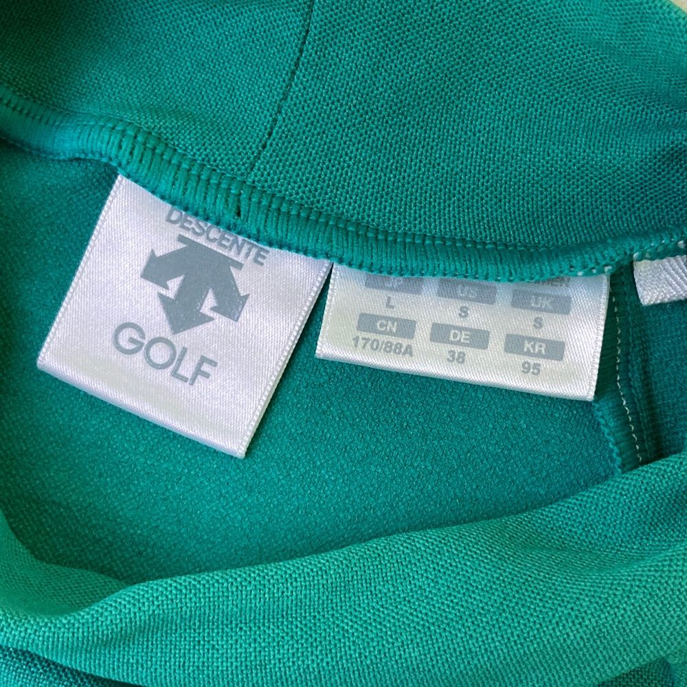 サイズ：L DESCENTE GOLF デサントゴルフ ハイネック 半袖Tシャツ