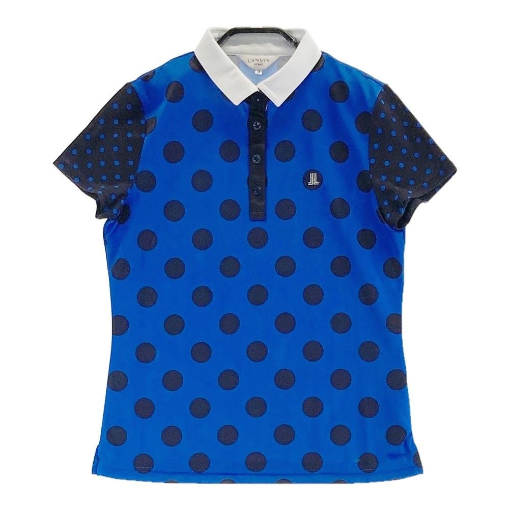 サイズ：38 LANVIN SPORT ランバン スポール 半袖ポロシャツ ドット柄