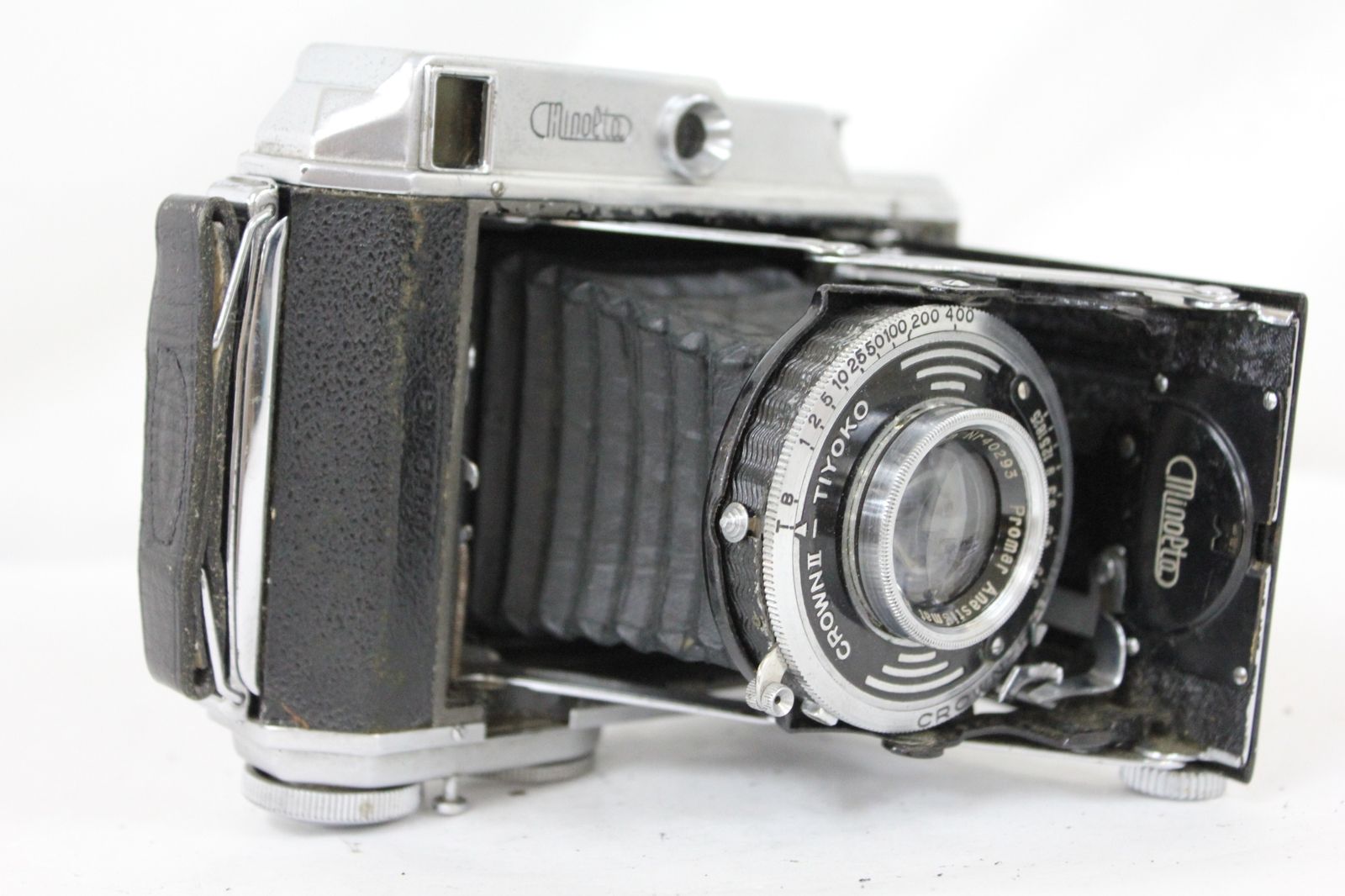 品 ミノルタ Minolta Auto Semi Promar Anastigmat 75mm F3.5 蛇腹カメラ M5994