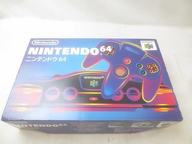 中古品 ゲーム NINTENDO 64 本体 NUS-001 動作品 箱付き - メルカリ