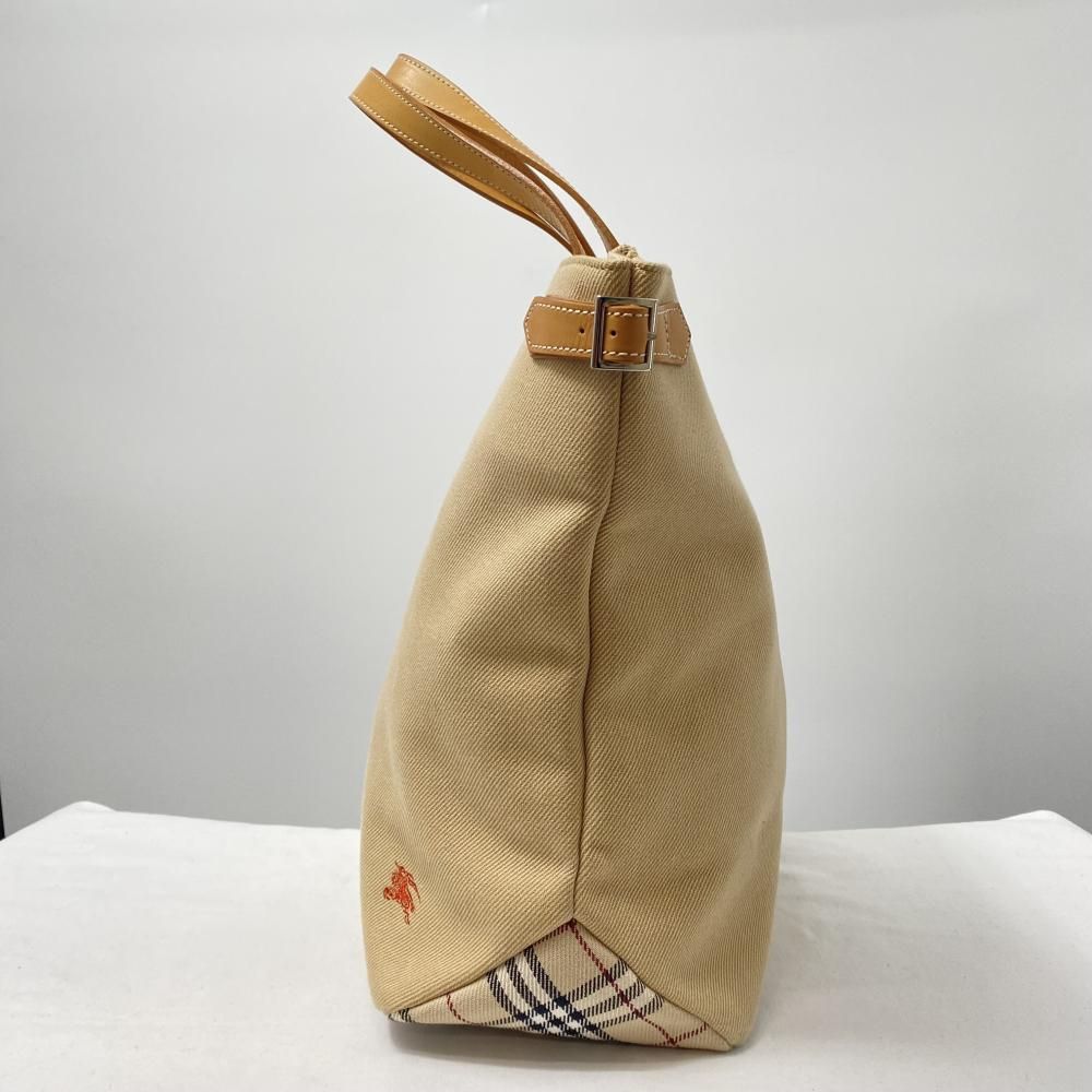 BURBERRYBLUELABEL ミニトート ハンドバッグ レッド 美品