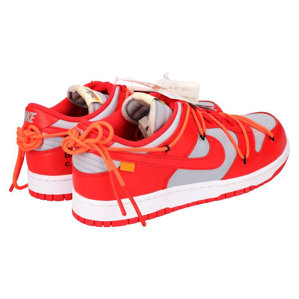 NIKE (ナイキ) ×OFF-WHITE DUNK LOW UNIVERSITY RED / UNIVERSITY RED