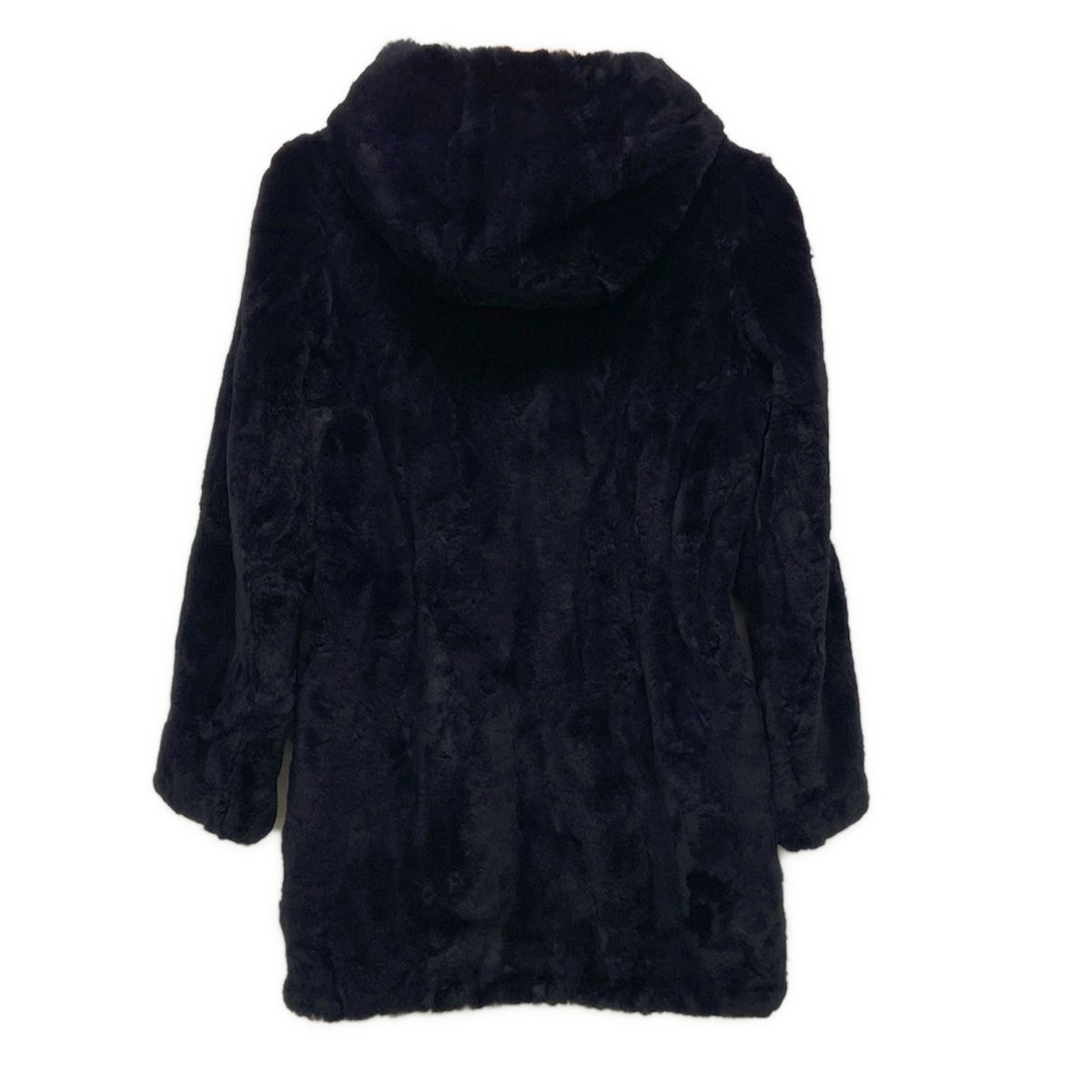 Max Mara STUDIO マックスマーラスタジオ コート サイズFB36 レディース - 64660362 ダークネイビー 長袖 中綿 リバーシブル 冬