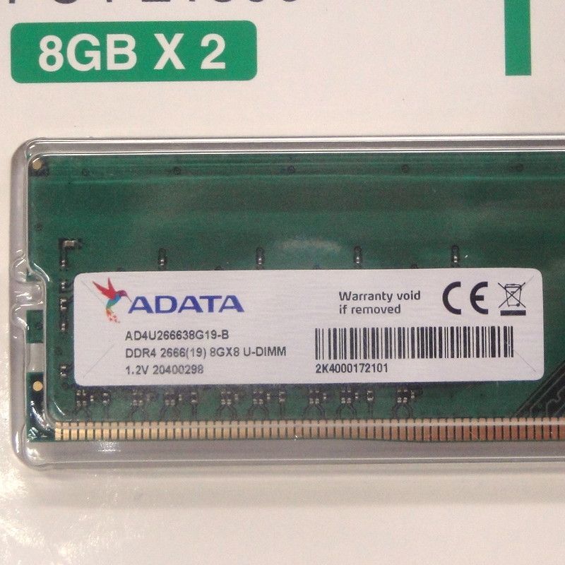 シリコンパワー ノートPC用メモリ DDR4-2666 8GB×2枚