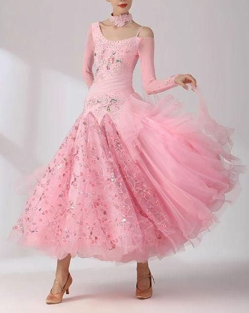 社交ダンスドレス スタンダードドレス モダンダンス 刺繍 オーダーメイド 社交ダンスドレス スタンダードドレス モダンダンス 刺繍