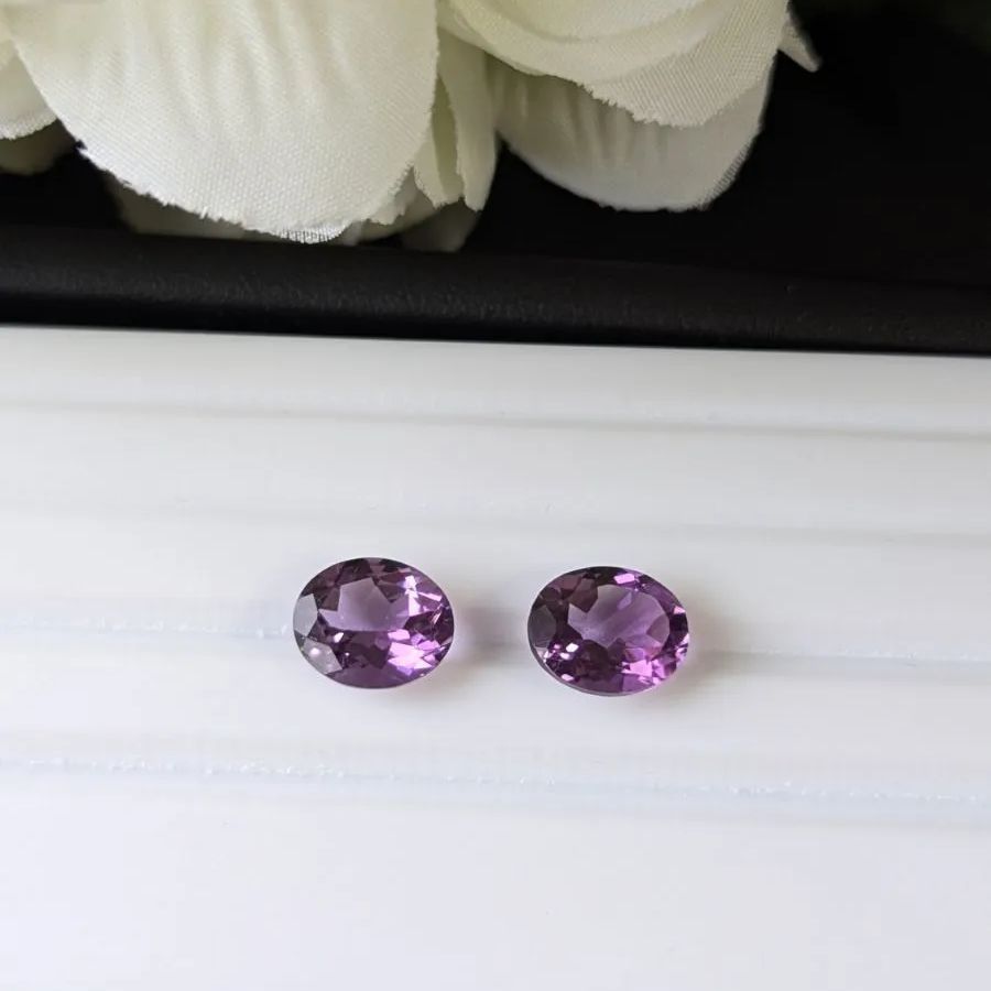 6.29ct 割引 天然アメシスト アメジスト セット ピアス