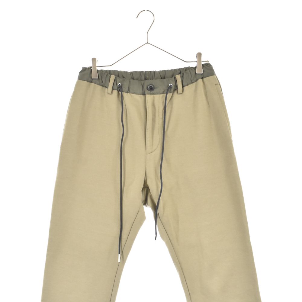sacai / ジャージ/スウェットパンツ/ボトム/2/コットン/KHK/無地/23-03026ｍ/カーキ Sacai (サカイ) Sweat Jersey Pants ジャージ スウェットパンツ カーキ