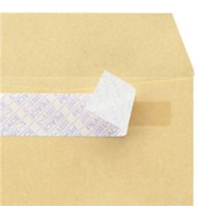 まとめ ピース 給与用封筒 角8 70g m2 クラフト テープのり付 835 1パック 100枚 ×10セット