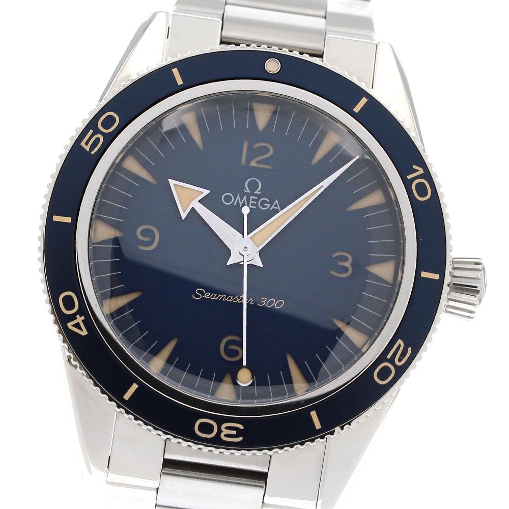 オメガ OMEGA 234.30.41.21.03.001 シーマスター300 コーアクシャル マスター クロノメーター 自動巻き メンズ美品保証書付き_843858