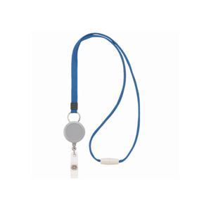 (まとめ) ライオン事務器 名札用ストラップブラック N-5P 1本 【×30セット】