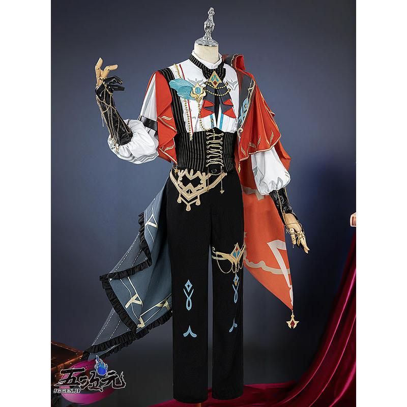 ハロウィン 五次元 原神 コスプレ カーヴェ ケンタッキーコラボ 衣装 靴 追加 BJ0930ML03 ハロウィン