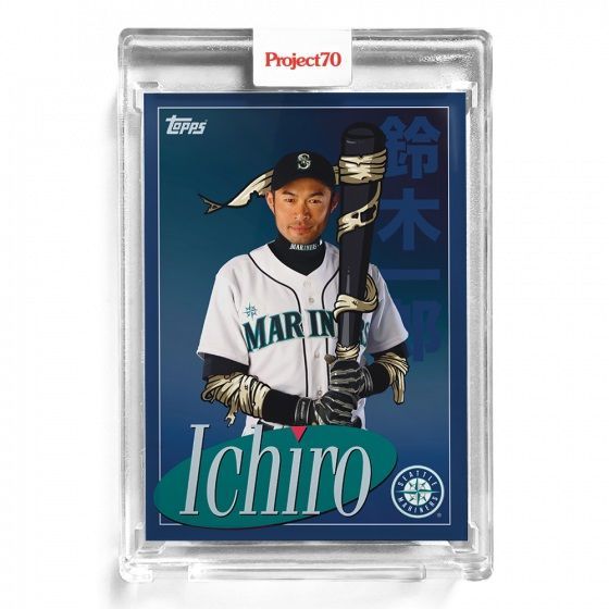 Topps Project70 イチローカード　JAPAN 美品 Topps Project70® Card 71 - 1961 Ichiro Signed by Quiccs