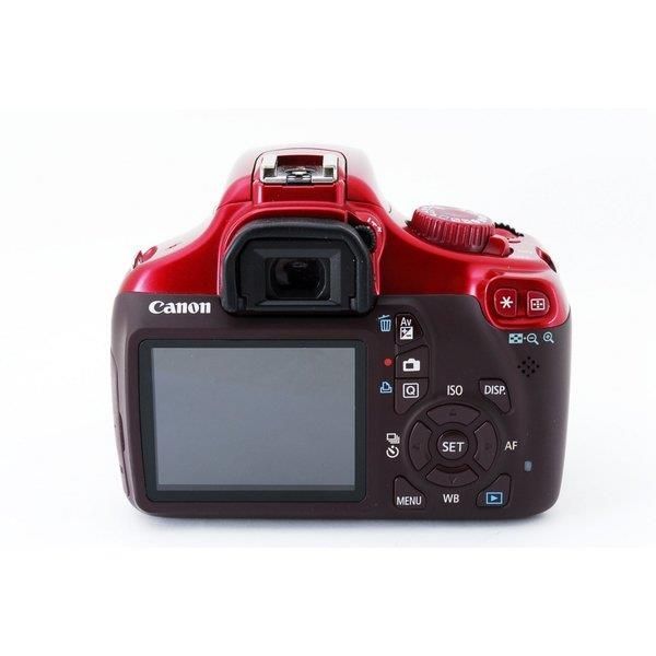 キヤノン Canon Kiss X50 レッド レンズキット 美品 超人気