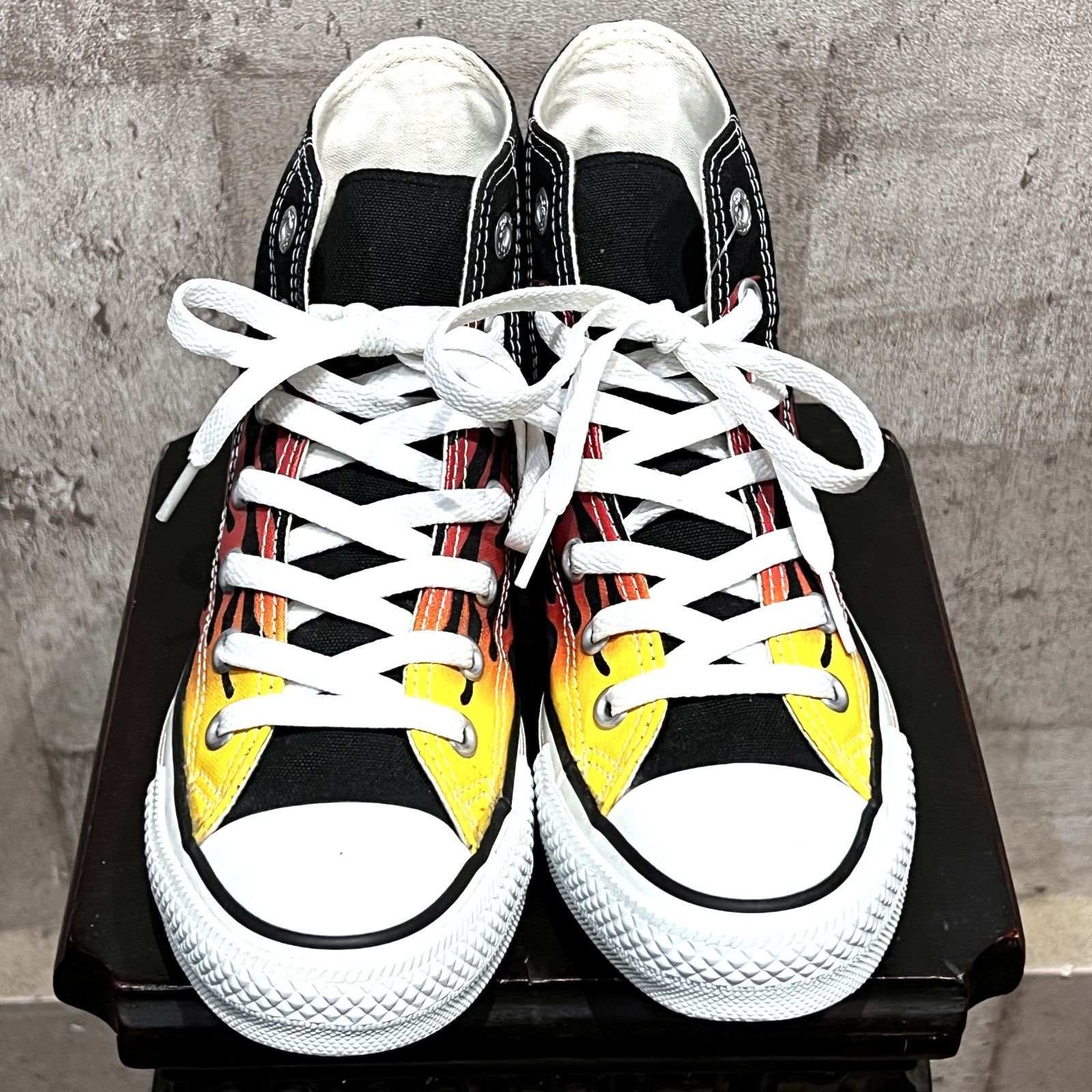 美品 コンバース ALL STAR 100 IGNITE HI 23.5cm フレイム CONVERSE 