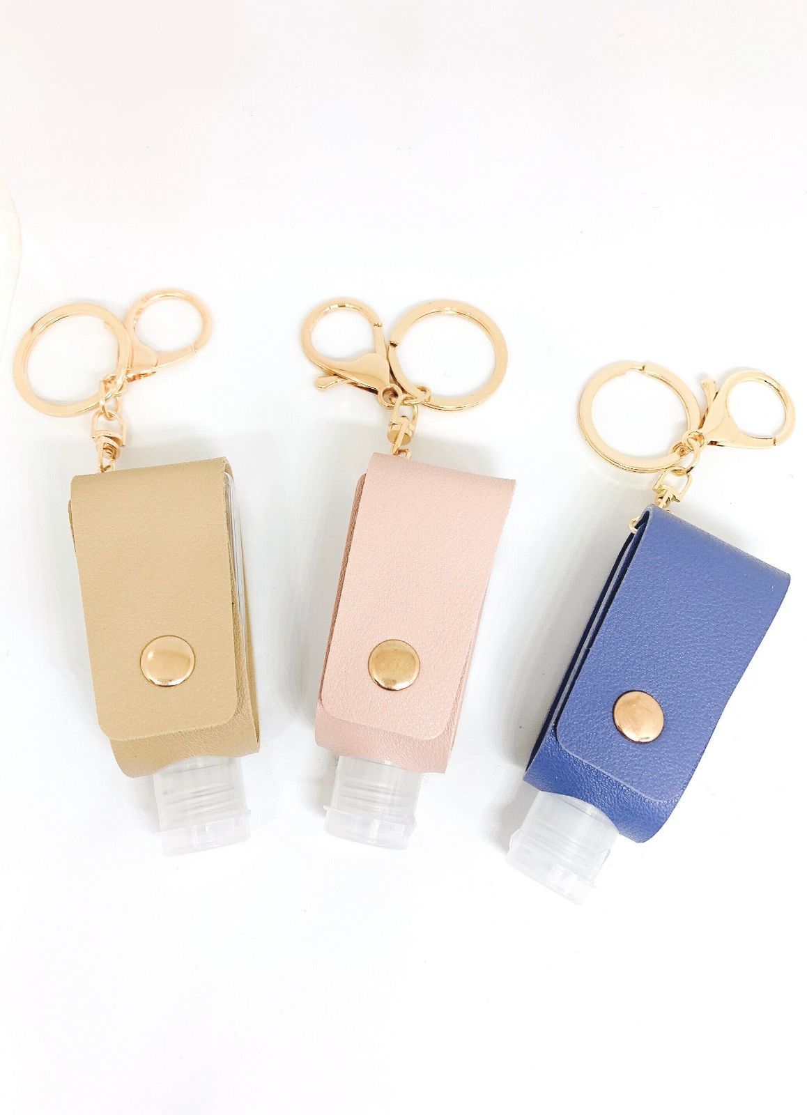 【ハンドジェルケース】30ml レザー ブラック キーホルダー 携帯 消毒 ボトル 容器 持ち運び 空 詰替 旅行 手洗い 通勤 通学トラベル ポータブル 可愛い おしゃれ