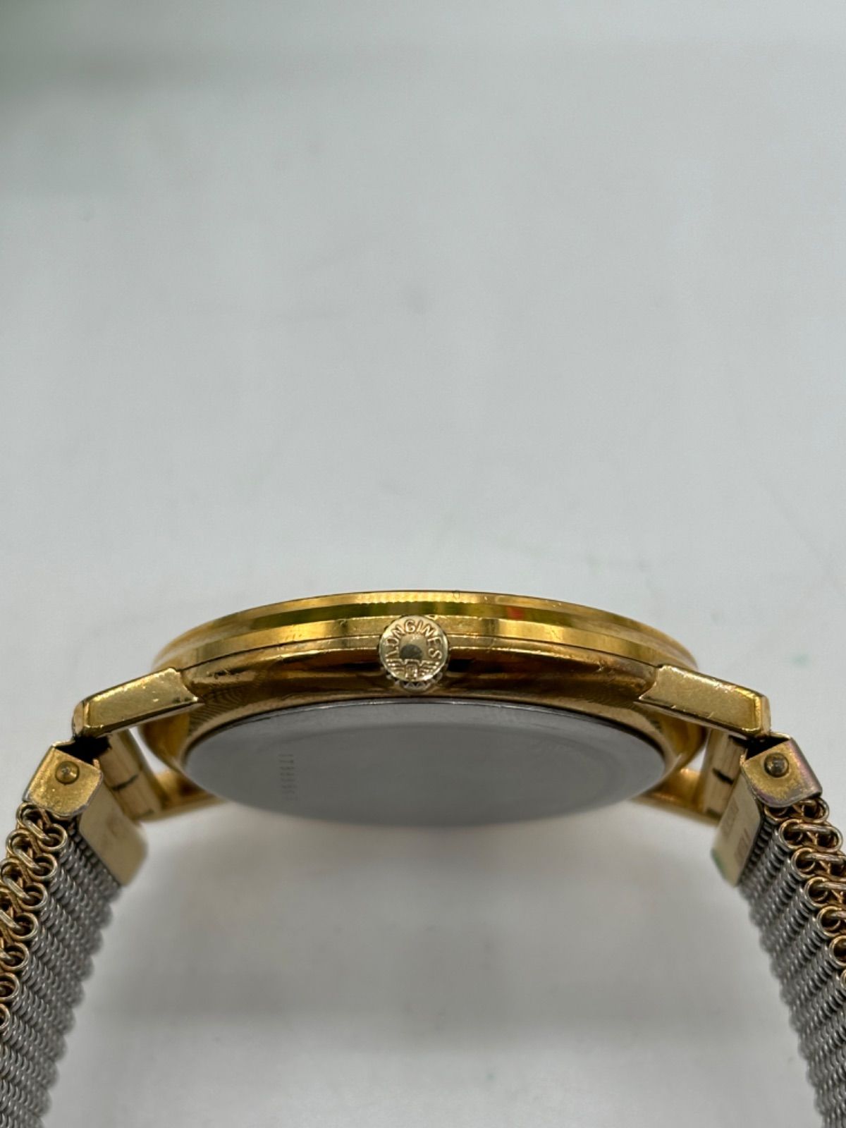 腕時計メンズロンジンLONGINES手巻きアナログ高級ブランド金ゴールド