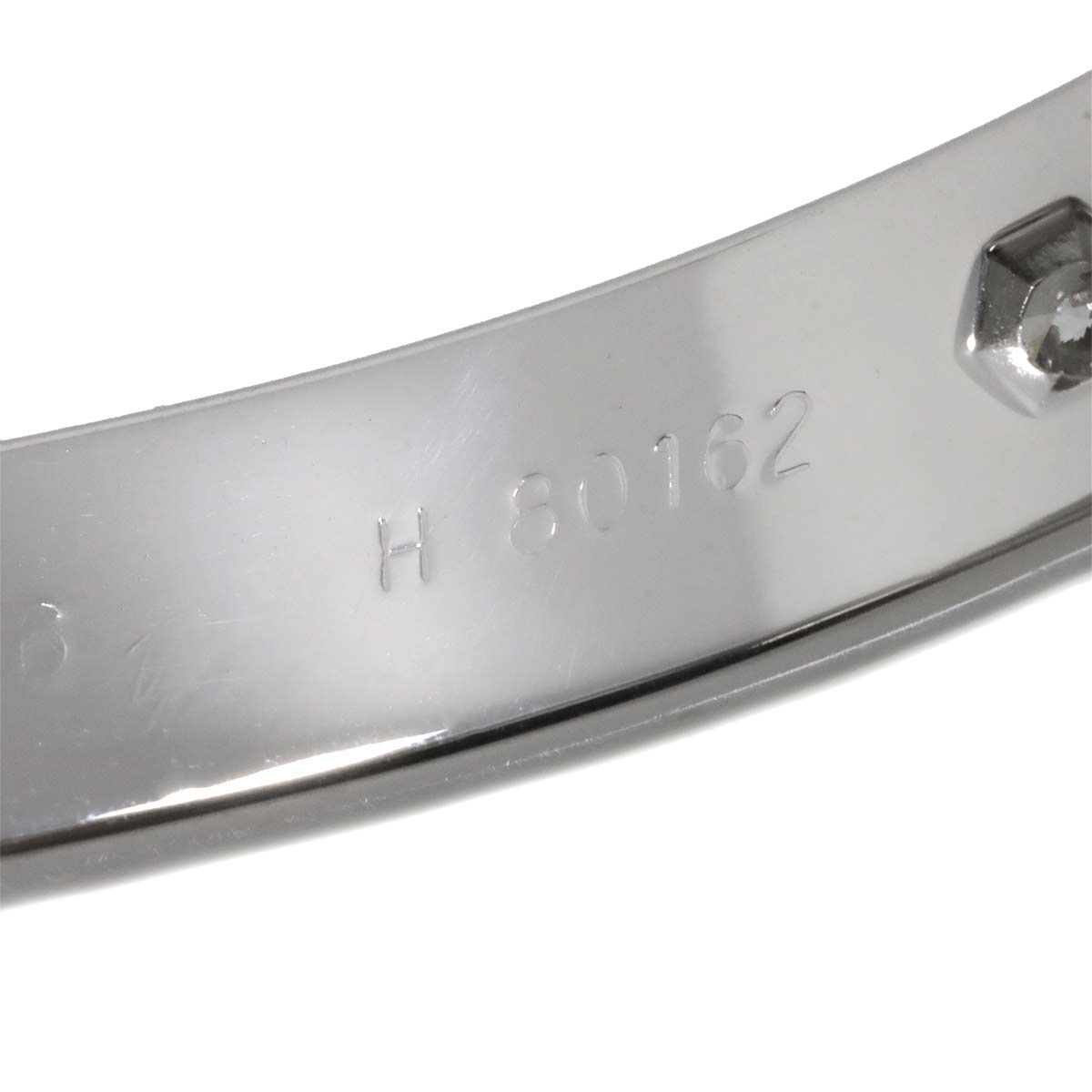カルティエ Cartier ラブ ブレス ハーフ ダイヤ 6P #16 K18 WG