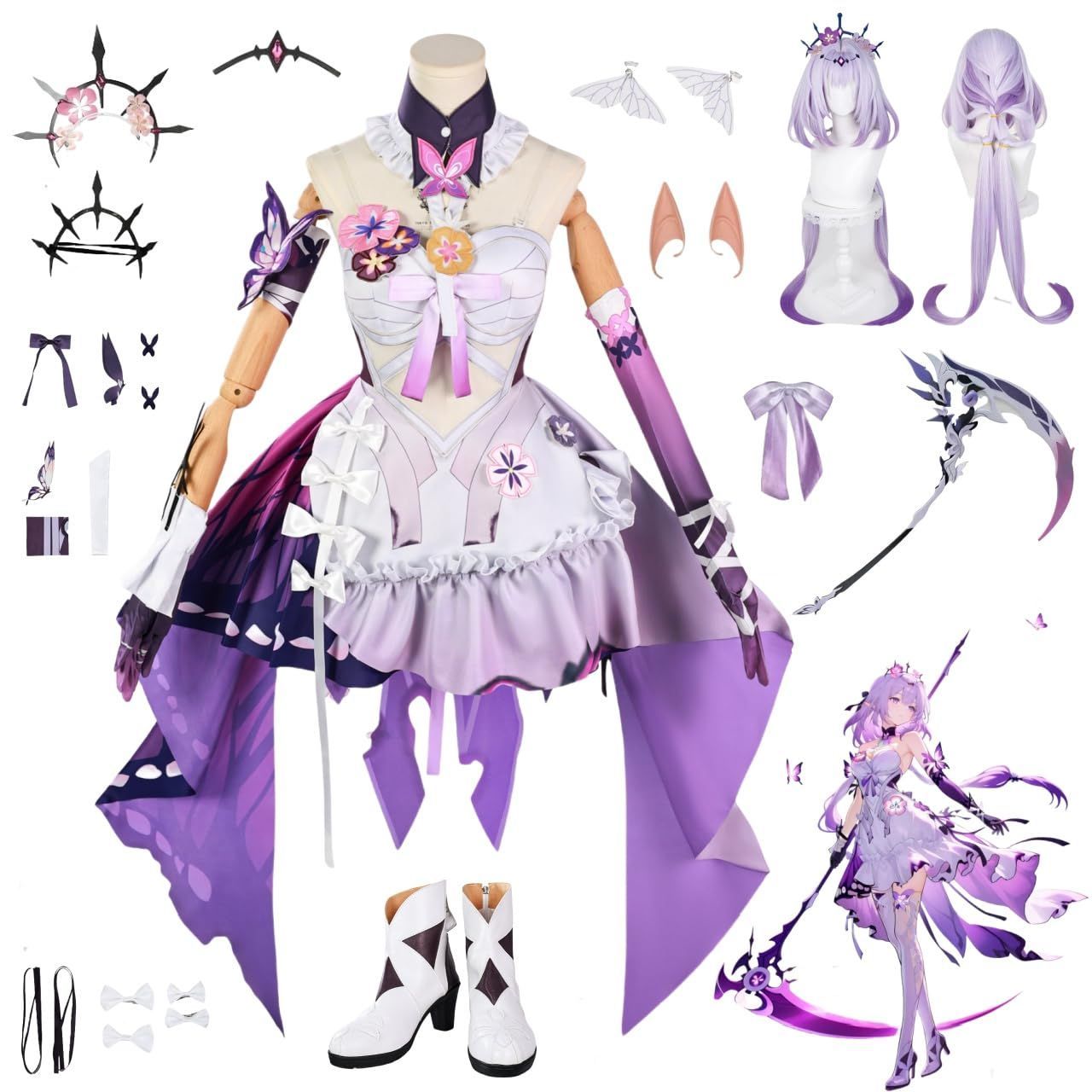 ワンワンワン] Vtuber 星導ショウ コスプレ衣装(ウィッグ 靴別売り) に