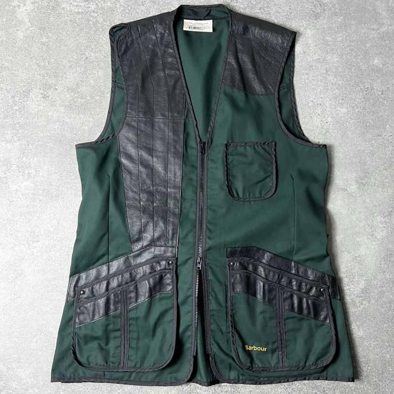 英国製 barbour バブアー インターナショナル ベスト 2ワラント 70s