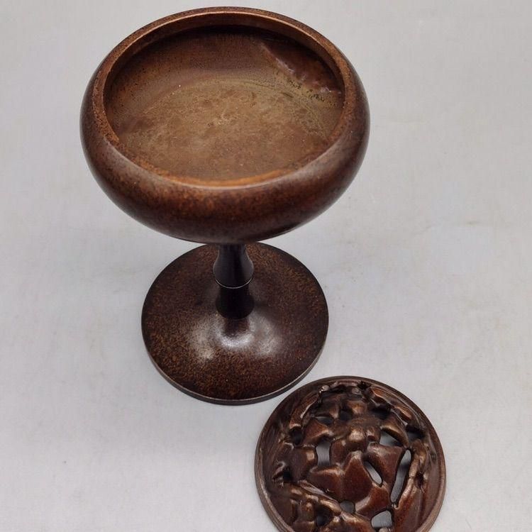 銅製 博山炉 焚香炉 仏具盤香炉 茶道置物 装飾品 工芸品 - メルカリ