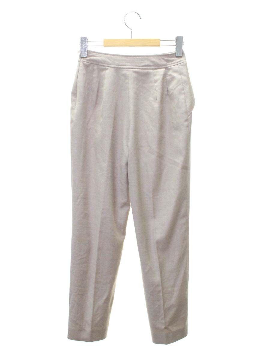 ルネ 6035080 パンツ 36 ベージュ ウール ITECTK7J0SUK