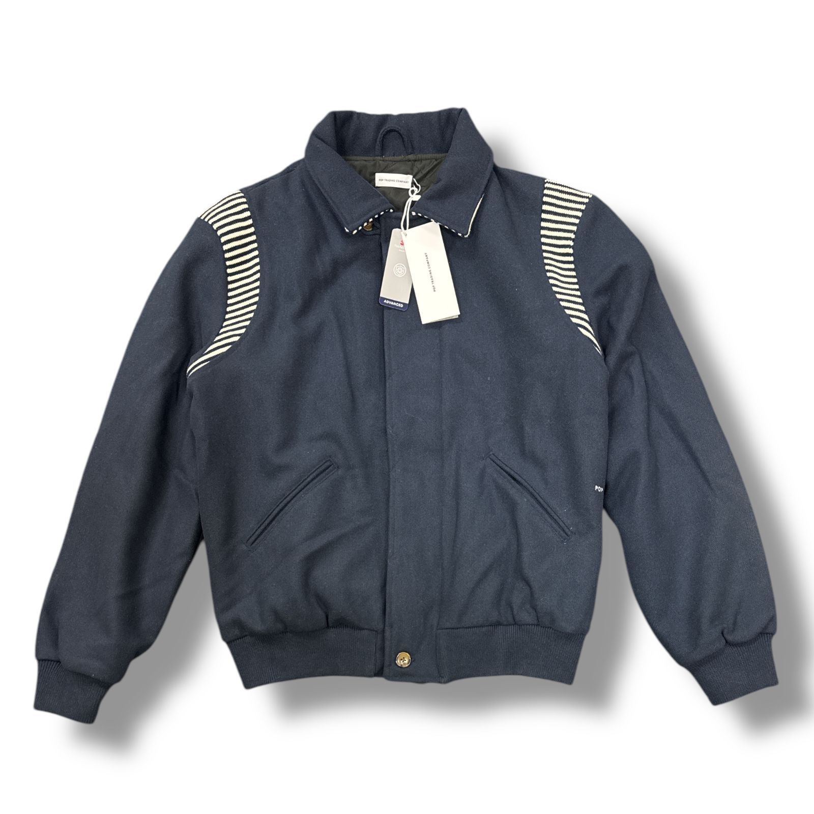 未使用品 POP TRADING COMPANY 24SS Varsity Jacket バーシティ 