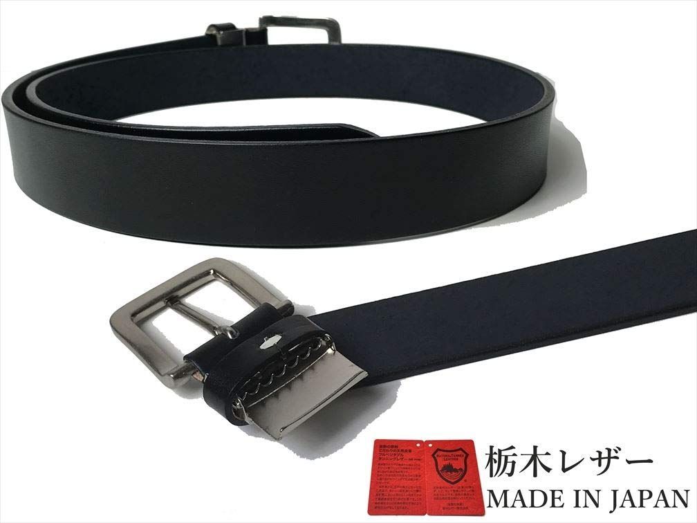 WING LEATHER 栃木レザーベルト 黒色 濃茶色 本革 牛革 メンズ 国 メルカリShops
