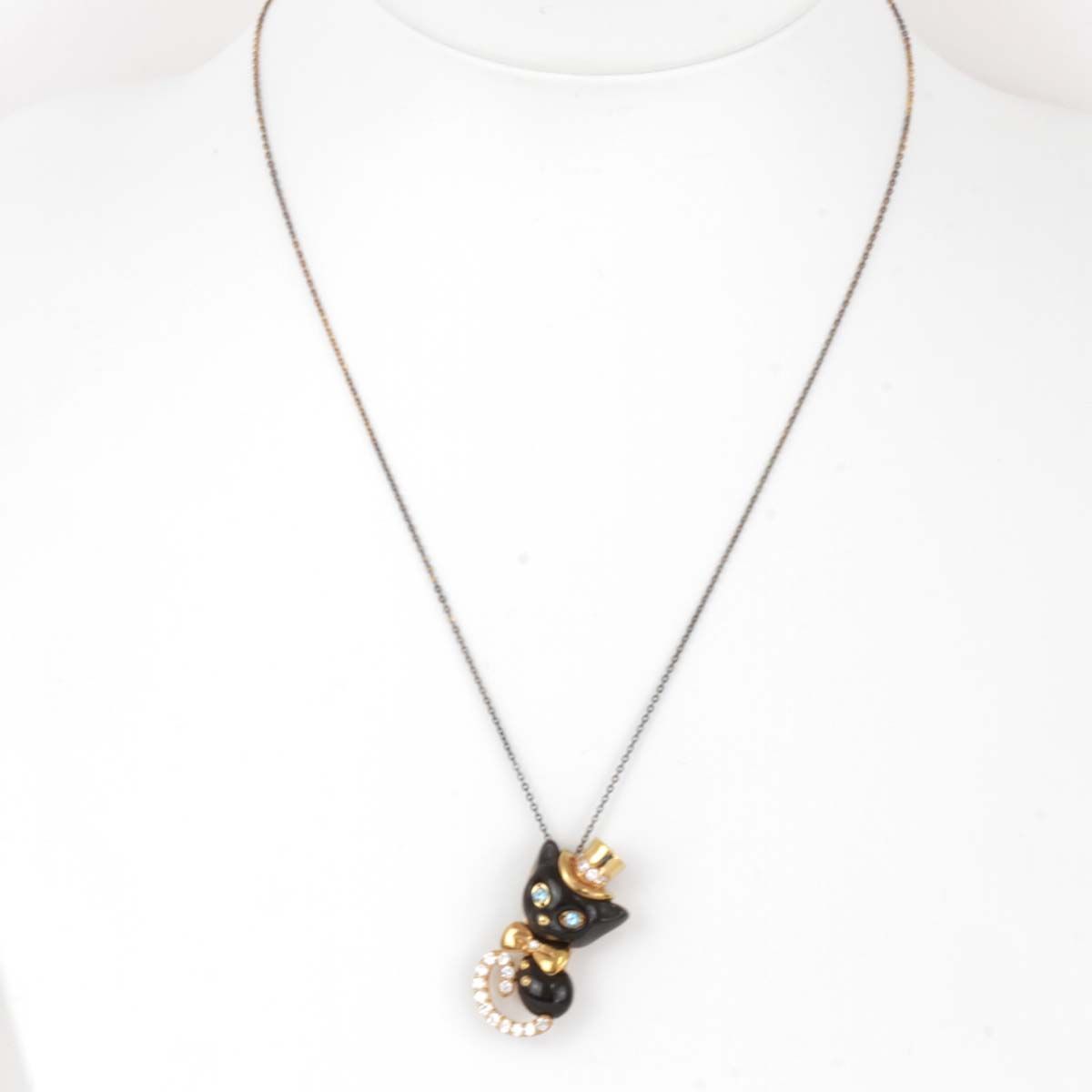 USED』 シルバー925 IEI cat ネックレス 2本セット ネックレス - メルカリ