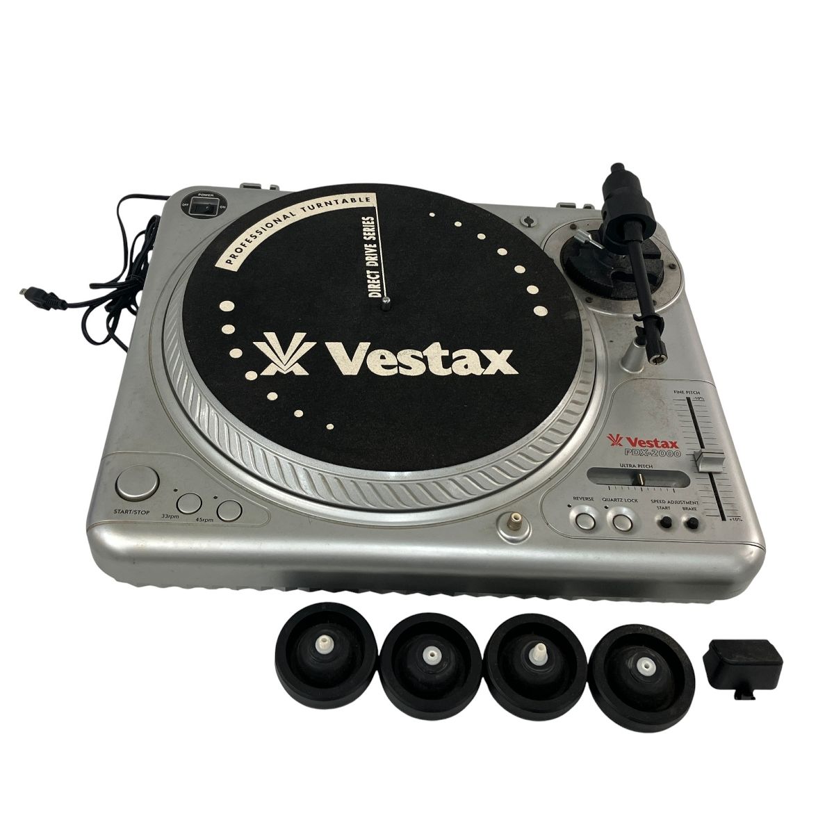 Vestax PDX-2000 レコードプレーヤー ターンテーブル オーディオ ベスタクス 音響機器 ジャンク N9942080