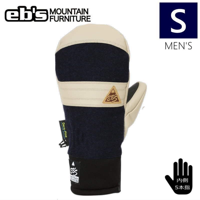 ○22-23 ebs HARUSAKI MITTEN カラー:MELTON NAVY Sサイズ エビス スキー スノーボード 即納】22-23 ebs HARUSAKI MITTEN カラー:MELTON NAVY Sサイズ