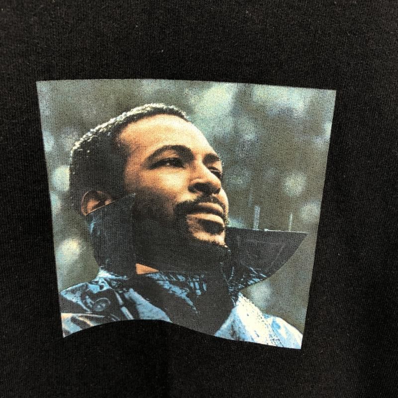 【中古】Supreme 18AW Marvin Gaye Hooded Sweatshirt サイズM ブラック △フードヤケあり シュプリーム[91][240019478177] 中古】Supreme 18AW Marvin Gaye Hooded Sweatshirt サイズM ブラック