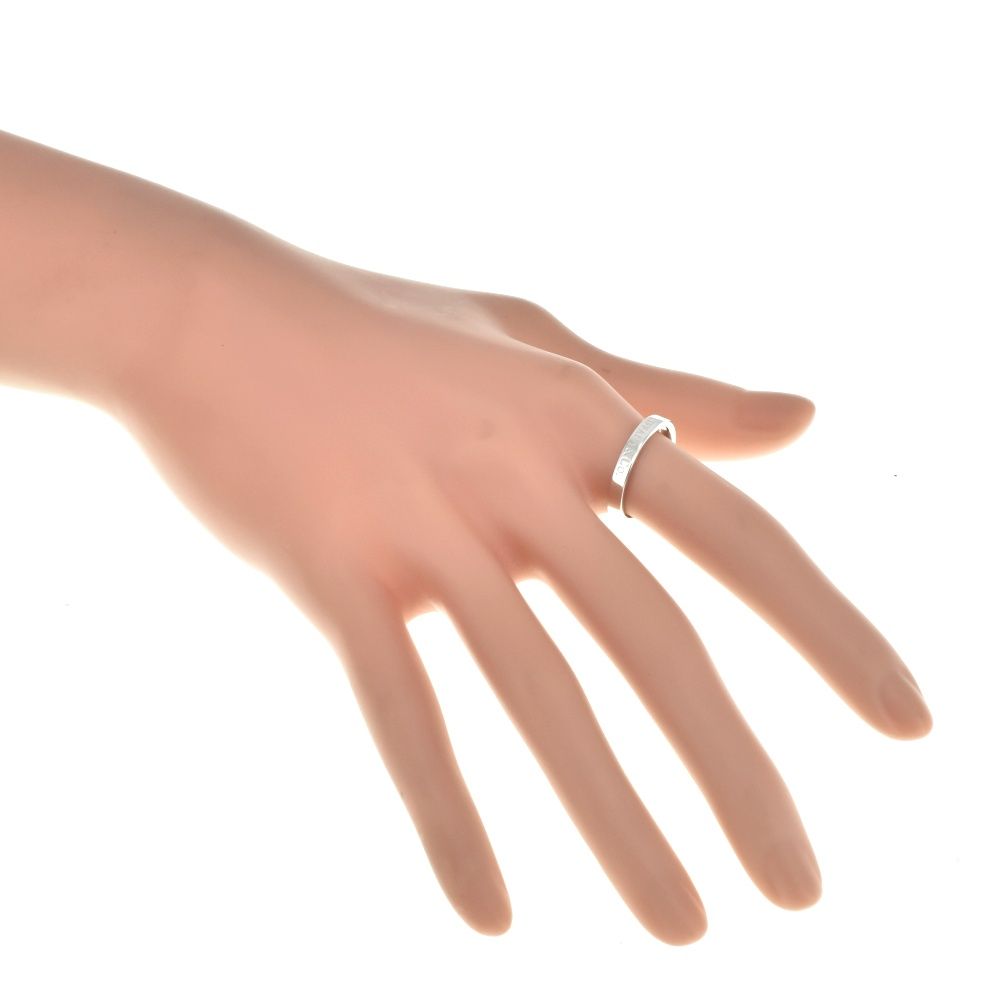 ティファニー TIFFANY&Co. フラット バンドリング サイズ53/JP13