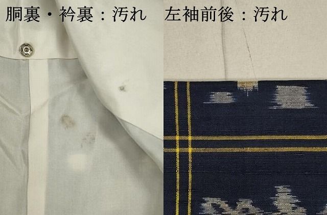 平和屋着物■上質な紬　舞花文　正絹　逸品　DAAS7516xg