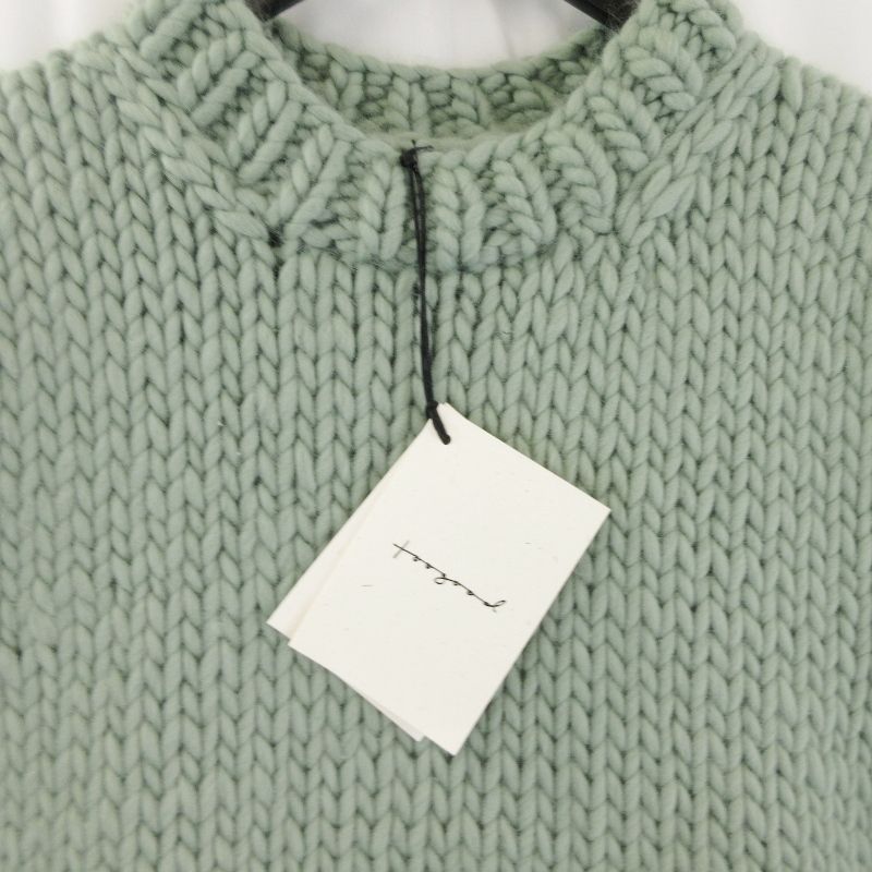 未使用 toogood トゥーグッド THE MOUNTAINEER JUMPER HAND KINT WOOL