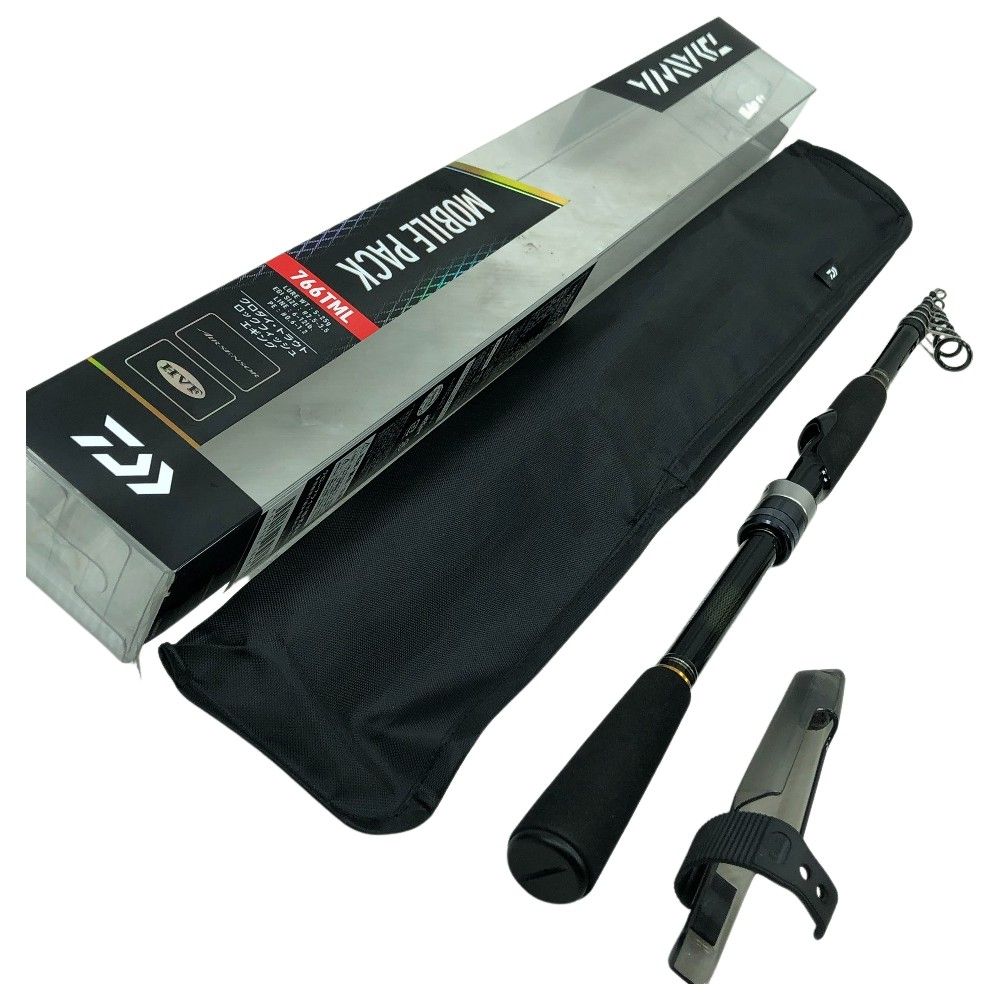 ΣΣDAIWA ダイワ ルアーロッド モバイルパック 766TML・Q